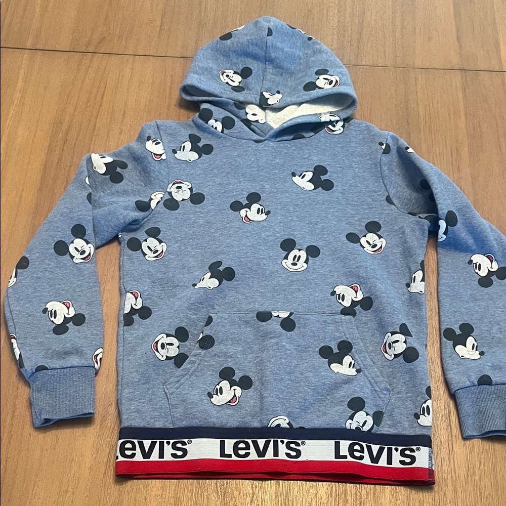 Levi's Blue Mickey Mouse Hoodie
